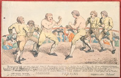 Johnson Against Perrins, 22nd October 1789 by English School
